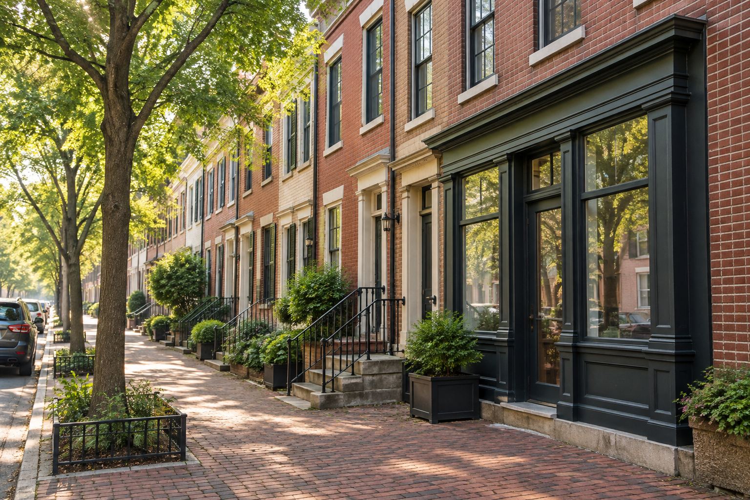 A Washington, DC area home, illustrative